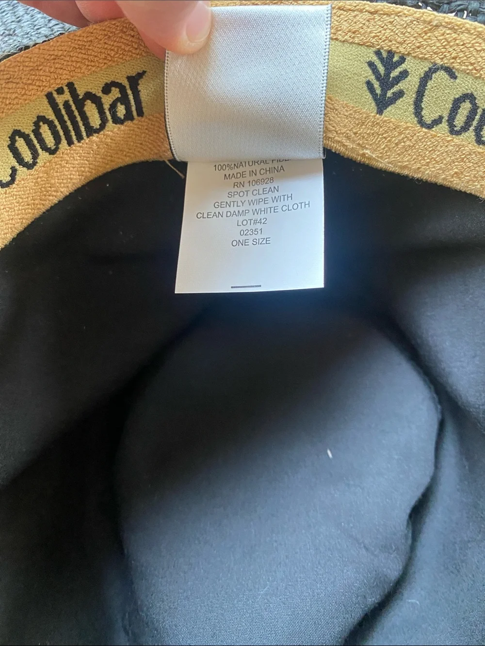 Coolibar Cowboy sunhat never worn